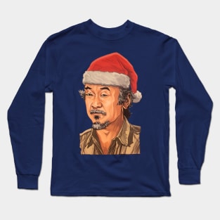 mr miyagi christmas Long Sleeve T-Shirt